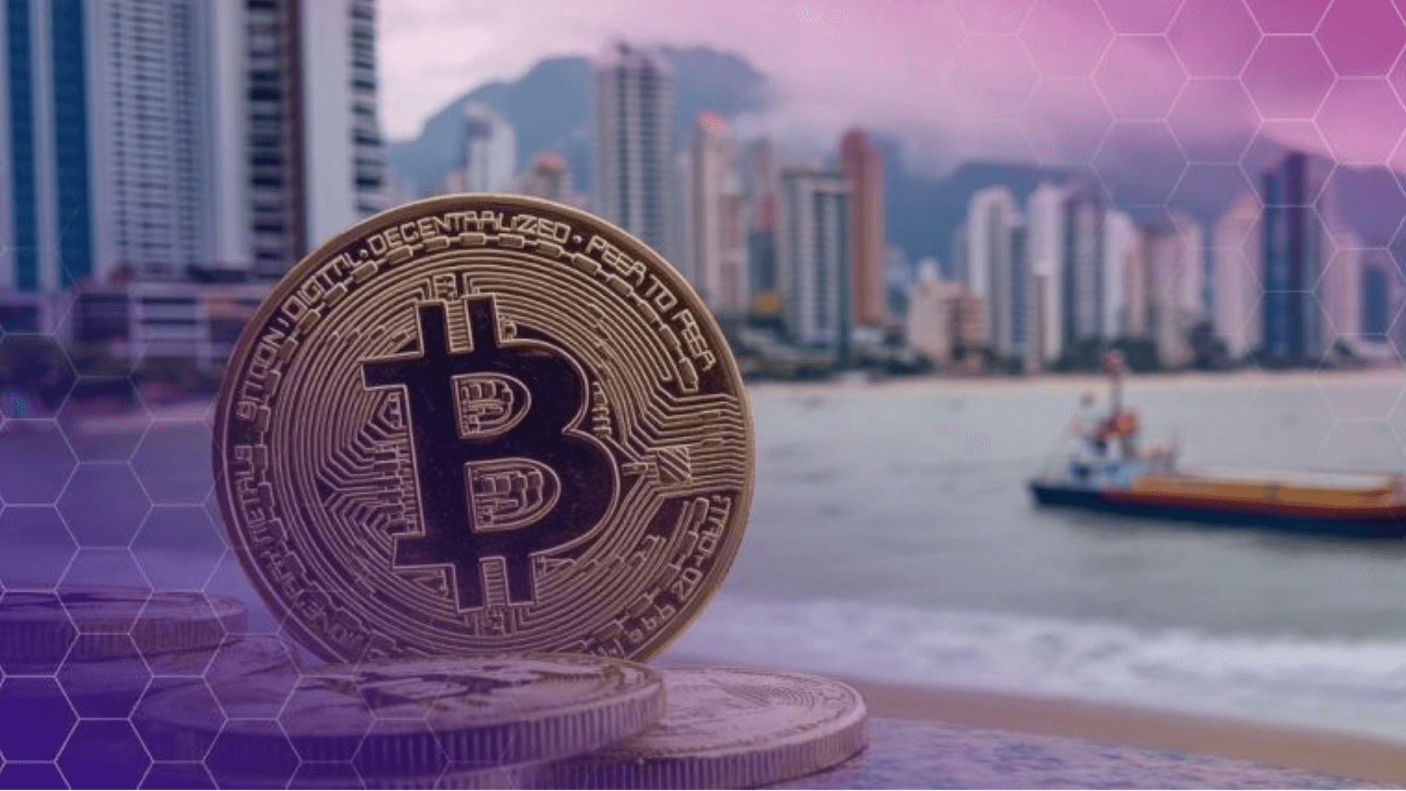 Estantes de miner\xEDa de Bitcoin en un centro de datos de EE. UU.
